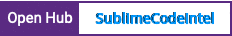 Open Hub project report for SublimeCodeIntel