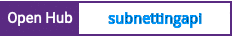 Open Hub project report for subnettingapi