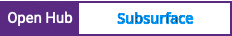 Open Hub project report for Subsurface
