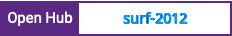 Open Hub project report for surf-2012