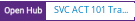 Open Hub project report for SVC ACT 101 Tracker