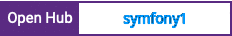 Open Hub project report for symfony1