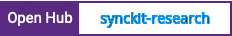 Open Hub project report for synckit-research