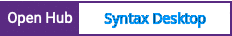 Open Hub project report for Syntax Desktop