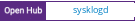 Open Hub project report for sysklogd
