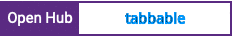 Open Hub project report for tabbable
