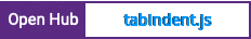 Open Hub project report for tabIndent.js