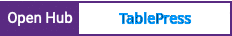 Open Hub project report for TablePress
