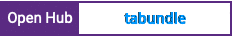 Open Hub project report for tabundle