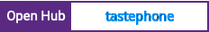 Open Hub project report for tastephone