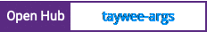Open Hub project report for taywee-args