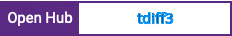 Open Hub project report for tdiff3