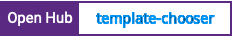 Open Hub project report for template-chooser