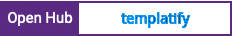 Open Hub project report for templatify