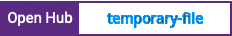 Open Hub project report for temporary-file