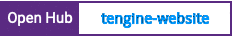Open Hub project report for tengine-website