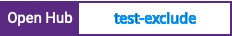 Open Hub project report for test-exclude
