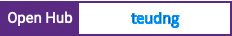 Open Hub project report for teudng