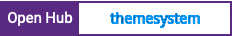 Open Hub project report for themesystem