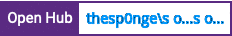 Open Hub project report for thesp0nge's owasp-orizon
