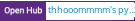 Open Hub project report for thhooommmm's python.sugar