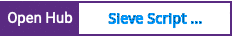 Open Hub project report for Sieve Script Editor