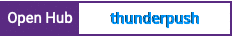 Open Hub project report for thunderpush