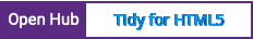 Open Hub project report for Tidy for HTML5