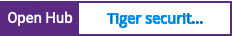 Open Hub project report for Tiger security tool