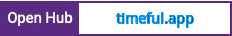 Open Hub project report for timeful.app