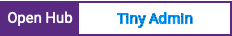 Open Hub project report for Tiny Admin
