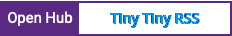 Open Hub project report for Tiny Tiny RSS