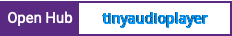 Open Hub project report for tinyaudioplayer
