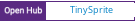Open Hub project report for TinySprite