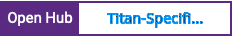 Open Hub project report for Titan-Specifications