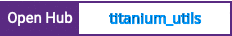 Open Hub project report for titanium_utils
