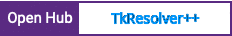 Open Hub project report for TkResolver++