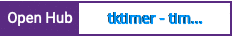 Open Hub project report for tktimer - timekeeping for tasks/projects