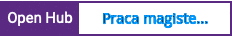 Open Hub project report for Praca magisterska