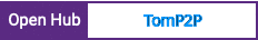 Open Hub project report for TomP2P