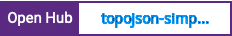 Open Hub project report for topojson-simplify