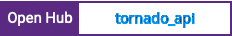 Open Hub project report for tornado_api