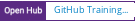 Open Hub project report for GitHub Training Kit
