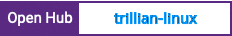 Open Hub project report for trillian-linux