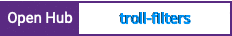Open Hub project report for troll-filters