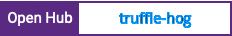Open Hub project report for truffle-hog