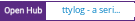 Open Hub project report for ttylog - a serial port logger