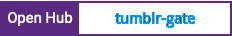 Open Hub project report for tumblr-gate