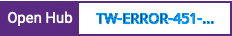 Open Hub project report for TW-ERROR-451-PAGE