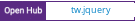 Open Hub project report for tw.jquery